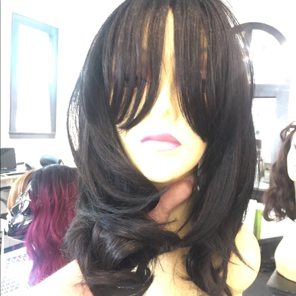Black wig curls chicago la Vegas 2019 new style main image 6